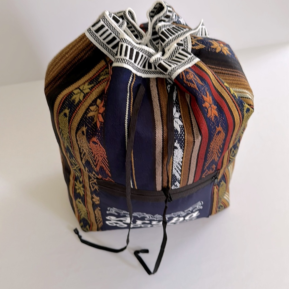 ARUBA || Printed Drawstring Cloth Tote Bag